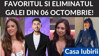 Casa Iubirii - Favoritul si eliminatul galei din 06 Octombrie 2024!