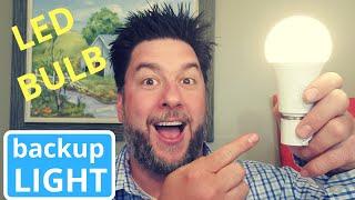 JackonLux rechargeable LED bulbs: Backup Emergency light for power. [146]