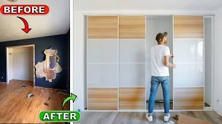 $2,000 Modern Sliding Closet Door Upgrade ||  Income Property Renovation