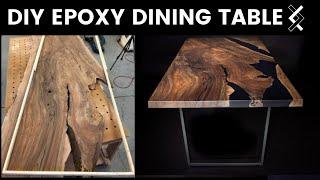 DIY Epoxy Dining Table—How to Woodworking—Part One of Two