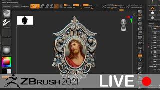 Zbrush 2021 - techniques Ornaments "Brotherhoods"