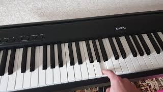 Kawai ES-110 стук клавиш key noise shots