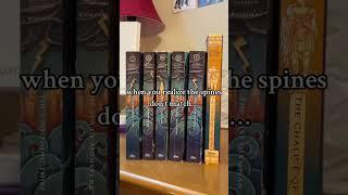 buying the entire set so the spines match #percyjackson #booktok #pjo