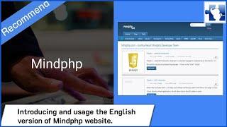 Introducing and usage the English version of mindphp.com website built with Joomla