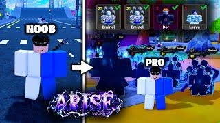 I Went from a Noob to PRO in Arise Crossover [BETA] on Roblox… Insane Progress!