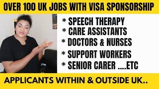 NEW! UK ORGANISATION/AGENCY RECRUITING VISA SPONSORSHIP| APPLICANTS OUTSIDE & WITHIN UK APPLY NOW!