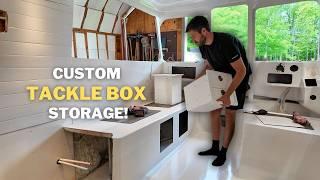 Installing Boat Outfitters CUSTOM tackle box and STORAGE boxes! EPISODE 10 SeaCamper