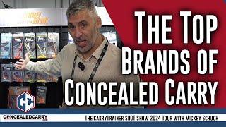 The Top Brands of Concealed Carry: SHOT Show 2024 Tour with CarryTrainer