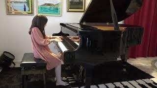 Maria Kruglova plays Bach's Prelude No  3 from '12 Short Preludes'