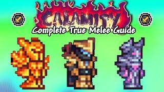 COMPLETE True Melee Progression Guide for Calamity 2.0 (Terraria 1.4)