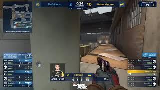 S1MPLE AMAZING 1V3 P250 CLUTCH AGAINST MAD LIONS | TRAIN | NA'VI VS MAD LIONS | IEM BEIJING 2020