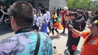 Anime Expo 2023 Naruto Cosplay Gathering