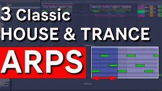 3 Classic Arp Patterns From House & Trance