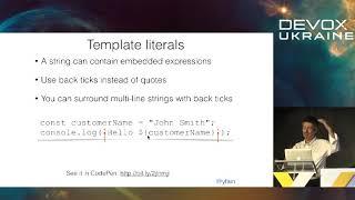 DevoxxUA 2018: Modern JavaScript (Yakov Fain)