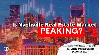 Nashville Tennessee | Williamson County, TN | The "REAL" Real Estate Market Update for JANUARY 2023