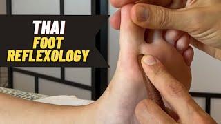 Thai Foot Reflexology with Massage Stick