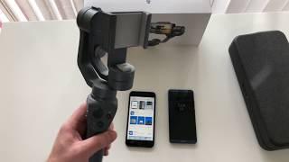 DJI OSMO MOBILE 2 SETUP PAIRING iOS Android