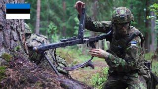 Estonia Forces take part in largest military exercise in its countrys history