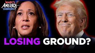 Is Trump WINNING? New Polls Show Harris Falling Behind, Support Slips with Black and Latino Voters