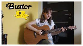 Butter - BTS (방탄소년단) - guitar cover | Maria Avramescu