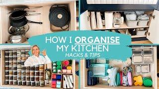 Small Kitchen Organisation Hacks & Tips - Stacey Clare Kitchen Tour