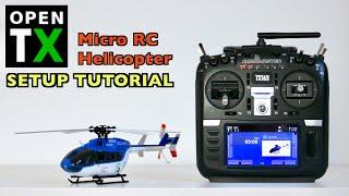 OpenTX Setup Tutorial for Micro RC Helicopters - XK K124 & Radiomaster TX16S Example