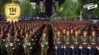 [Full Ver.] N. Korea's latest ICBMs and drones at massive military parade