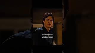 Damon Salvatore knows the value of heart break  #damonsalvatore #delena #tvd #elenagilbert #damon