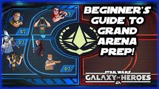 Beginner's Guide to Grand Arena Prep in Star Wars Galaxy of Heroes!