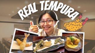 Makan TEMPURA ASLI di Jepang! Dijamin BIKIN LAPER |How to eat REAL TEMPURA like Japanese!