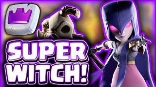 12 Wins BEST DECKS For SUPER WITCH Challenge in Clash Royale