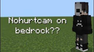 Nohurtcam on bedrock