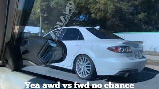 MazdaSpeed 6 vs B20 Civic