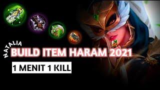 Build Haram Natalia 2021 Tersakit 1 Menit 1 kill | Tutorial Natalia Top 1 global