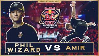 B-Boy Phil Wizard vs. B-Boy Amir | Final Battle | Red Bull BC One World Final Poland 2021