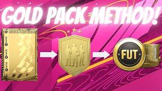 How To Grind The Gold Pack Method To Get Unlimited Packs And Make Millions Of Coins In FIFA 22