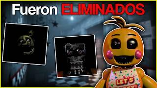 Contenido Removido o No utilizado de Five Nights At Freddys