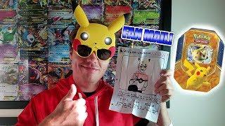 SUCH AMAZING FANS! FAN MAIL FRIDAY + 3 EXs FROM 1 PIKACHU EX TIN! POKEMON UNWRAPPED