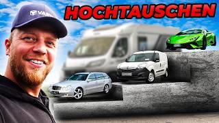 Vom Wohnmobil i zum Lamborghini | Timos Tauschrausch