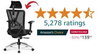 This is the BEST Budget Office Chair Under $200 on Amazon | Ticova Ergonomic Office Chair Review