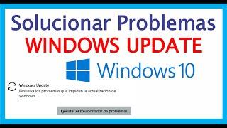 Solucionar Problemas de Windows update - windows 10 - Ejecutar Solucionador de Problemas.