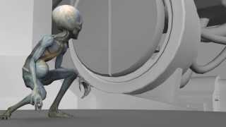 XCOM: Enemy Unknown Sectoid Animation Test