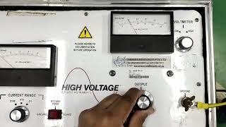 PFT-503CMF AC HV Dielectric Test Set Repair and Calibration by Dynamics Circuit (S) Pte. Ltd.