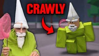 The Green Wizard Gnome TROLLS KIDS In The Strongest Battlegrounds.. | Roblox