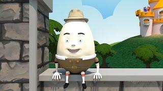 Шалтай-болтай сидел на стене | потешки для детей | 3d рифмы | Humpty Dumpty Sat On A Wall