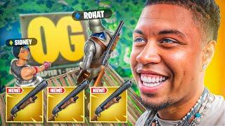 SKYBASE in der *NEUEN OG MAP* & direkt WIN..!! Fortnite OG mit WILLY, ROHAT & Eldos!!