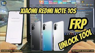 Xiaomi Redmi Note 10S FRP Unlock Tool