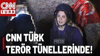 Mehmetçik Geldi-Girdi-Temizledi! CNN TÜRK'ten Tarihi Yayın: İşte Irak'ın Kuzeyindeki Terör Tünelleri