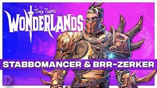 Wonderlands Classes - Stabbomancer & BrrZerker | Abilities, Spells, & More