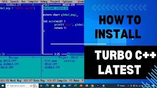 How to install Turbo C++ for C and C++ programming on Windows 10/11 [2024 Update]